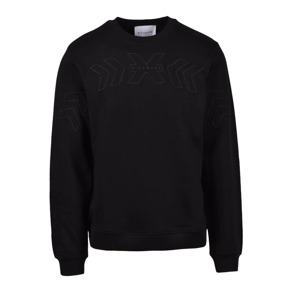 Richmond X Sweatshirt in katoen-polyester mix Gray Heren