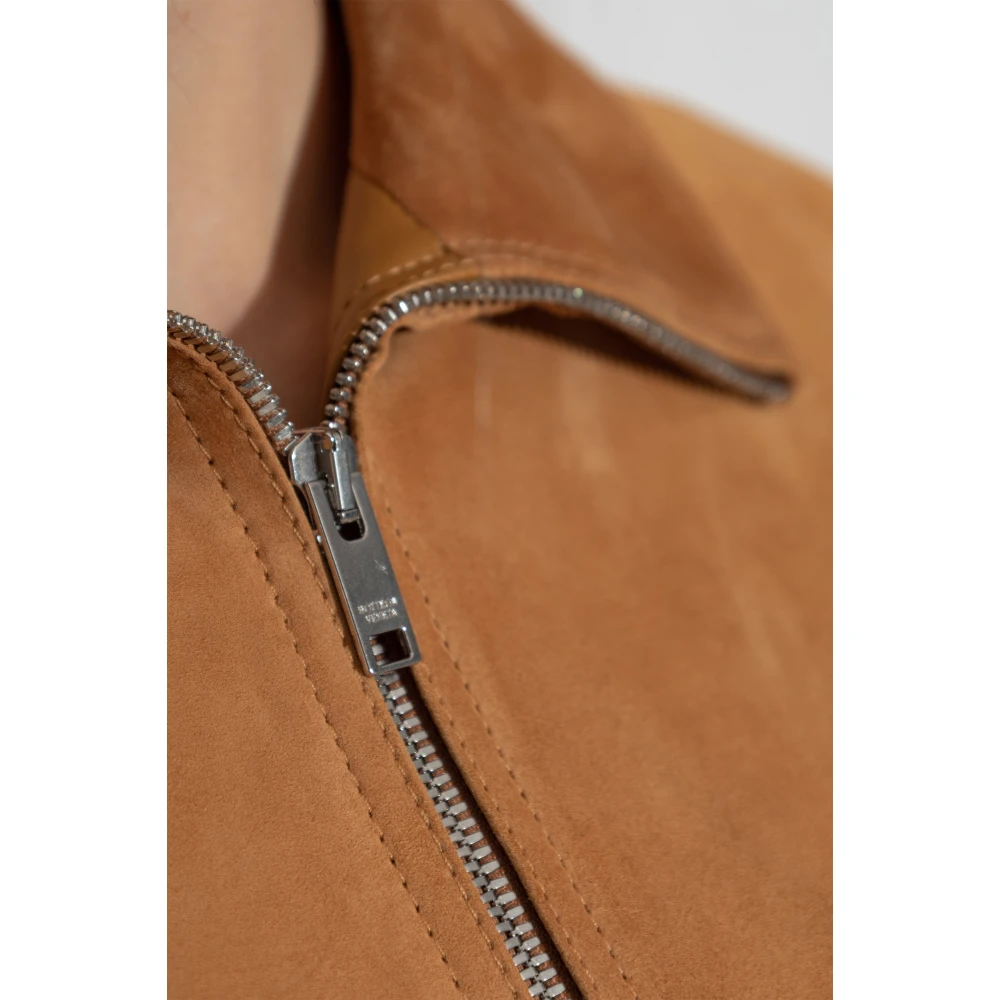 Bottega Veneta Suède jas Brown Dames