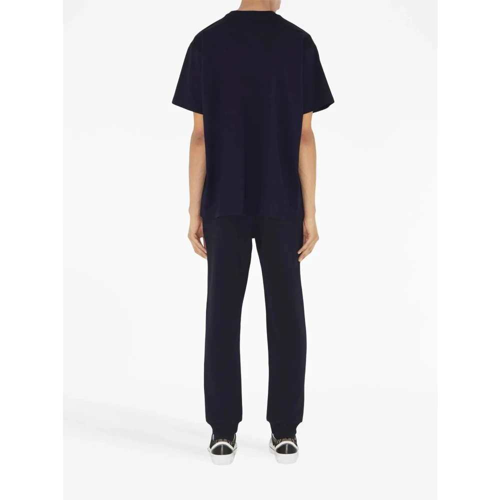 Burberry Zwarte Katoenen T-shirt Prorsum Black Heren