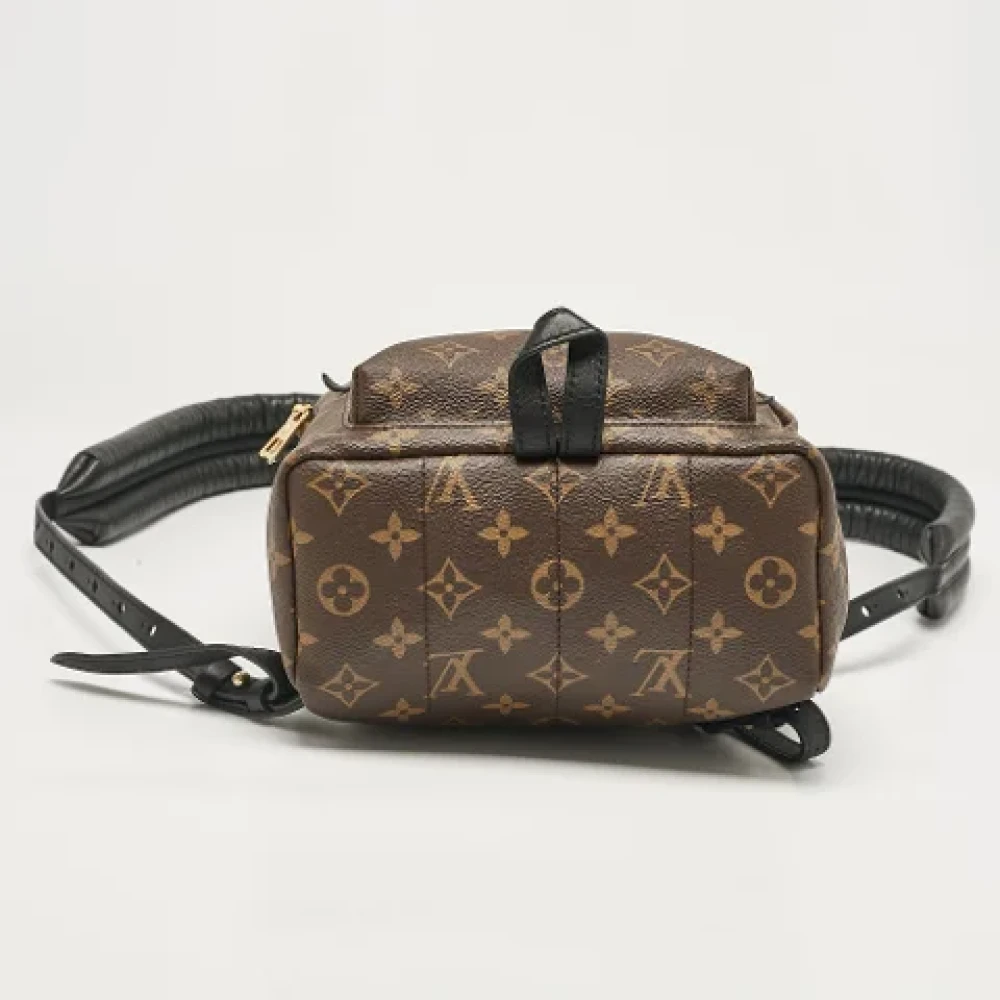 Louis Vuitton Vintage Pre-owned Canvas backpacks Brown Dames