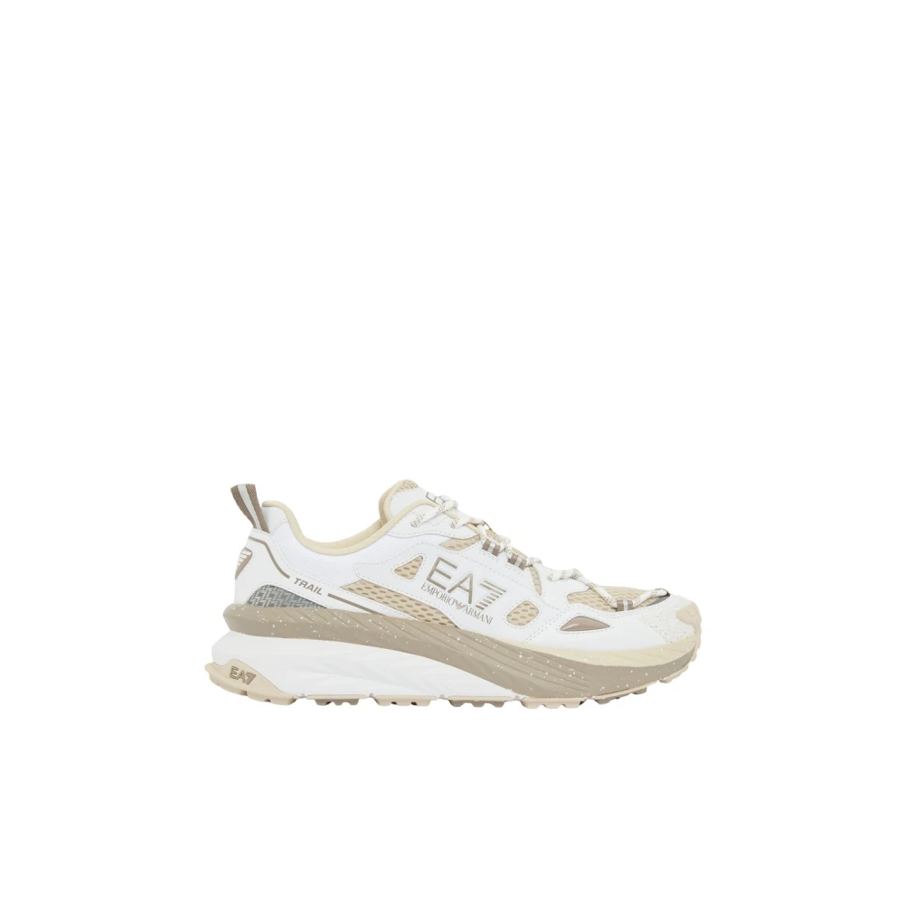 Emporio Armani Ea7 Donna Beige Scarpe, 41 Eu, New,