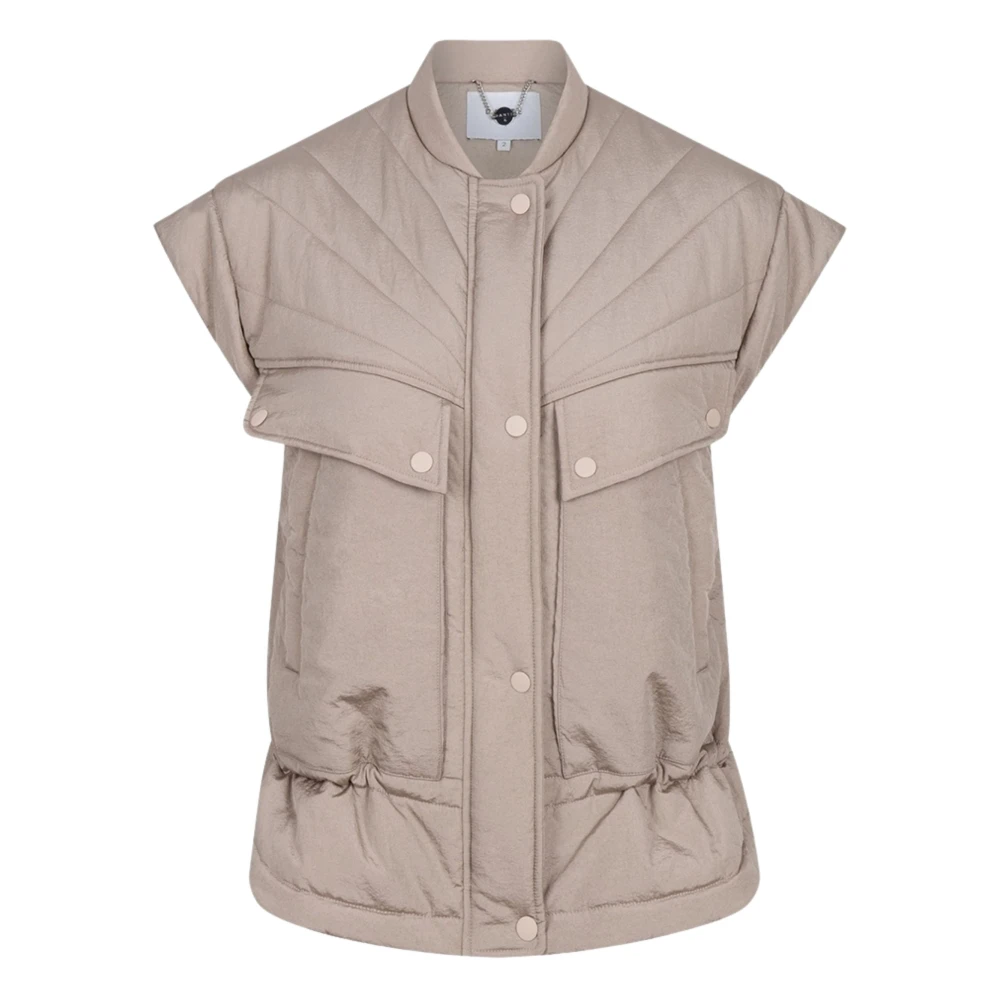 Dante 6 Nisha Taupe Stijlvolle Jurk Beige Dames