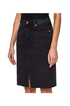 Lång Maia Denimkjol