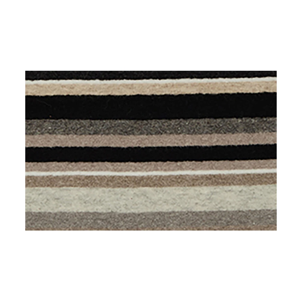 Gallo Unisex multi-use zwarte fleece nekwarmer met veelkleurige strepen. Multicolor Unisex