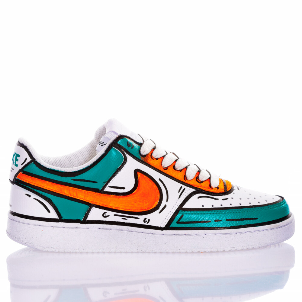 Groene fashion nike sneakers