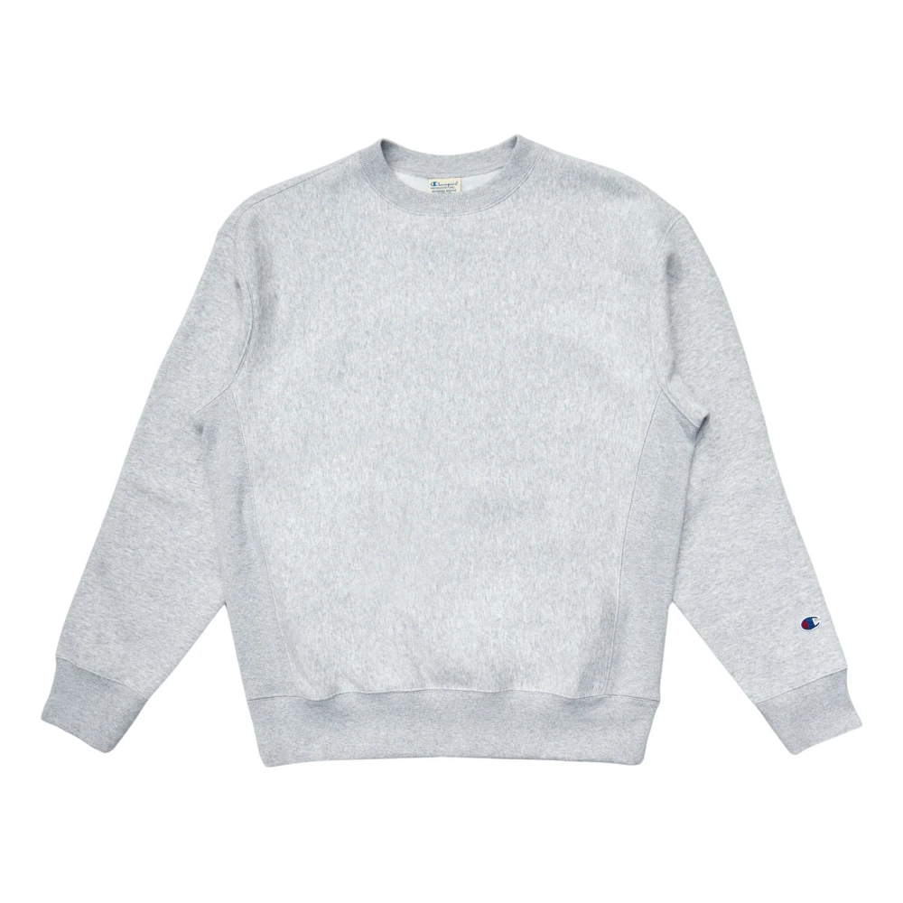 Champion Grå Reverse Weave Crewneck Sweatshirt Gray, Herr