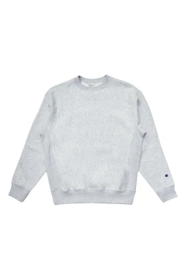 Grå Reverse Weave Crewneck Sweatshirt