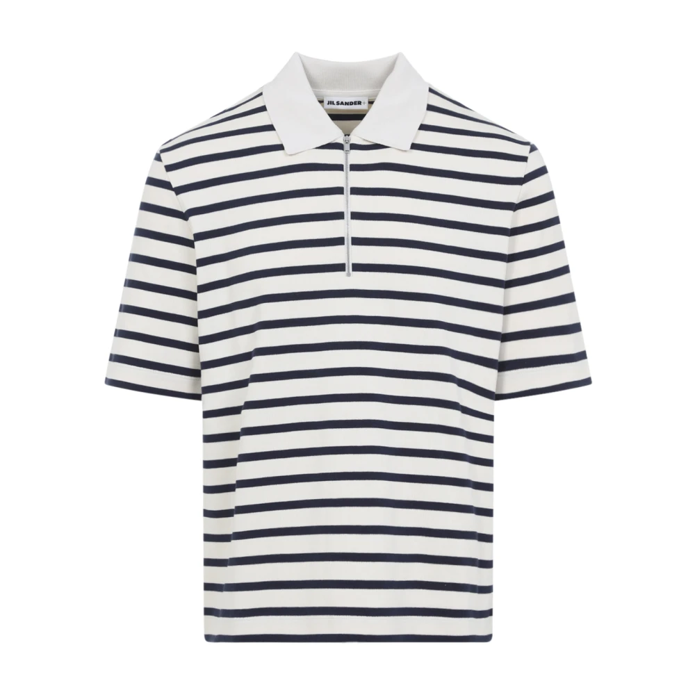 Jil Sander Men's Multicolor Polo Shirts, M, Cotton T-Shirt