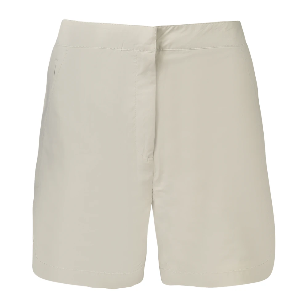 K-Way Women's Beige Casual Shorts