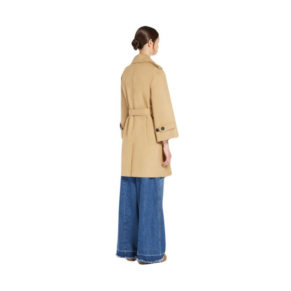 Max Mara Elodia Trenchjas Beige Dames
