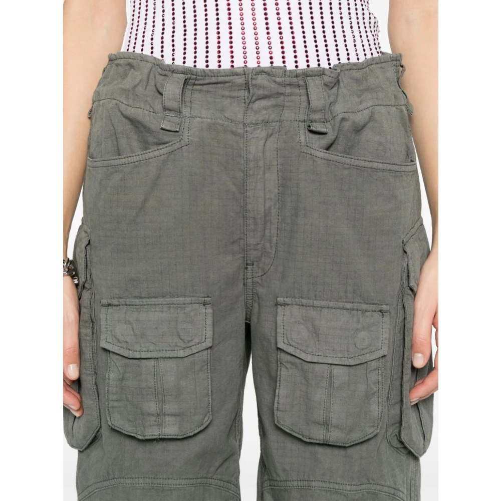 alexander wang Verde Broek voor Vrouwen Ss25 Green Dames