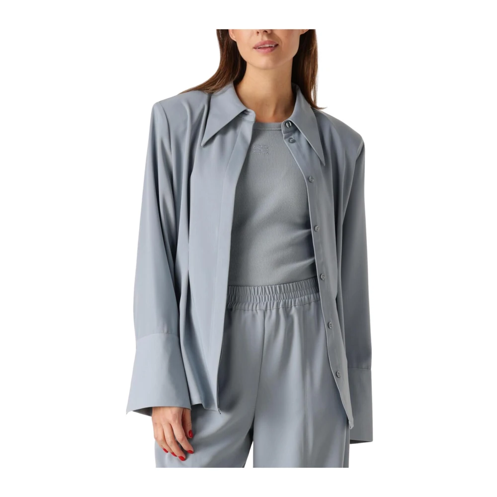 Gestuz Grijze Gzmareen Shirt Blouse Dames Gray Dames