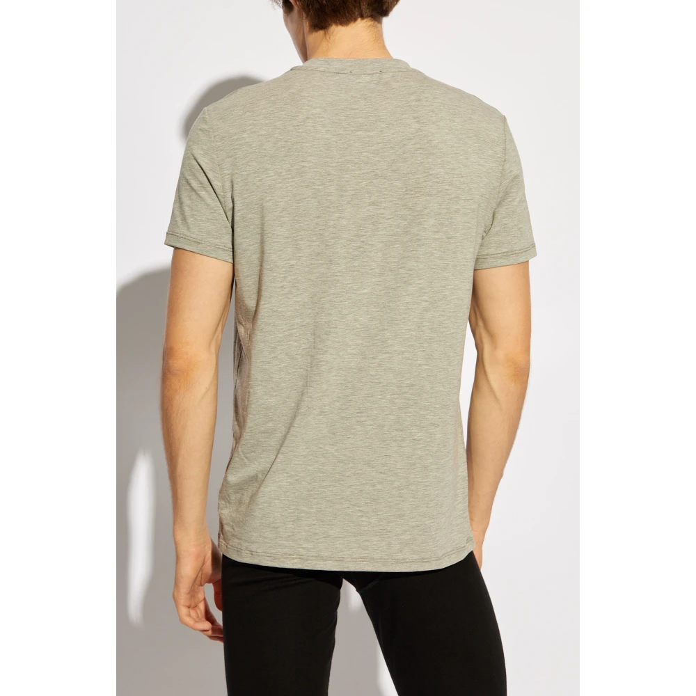 Tom Ford T-shirt uit de 'Underwear' collectie Gray Heren