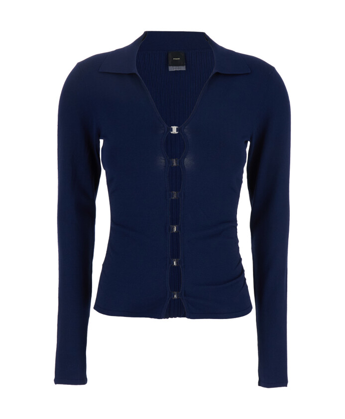 pull-bleu-a-col-en-v-en-melange-de-viscose