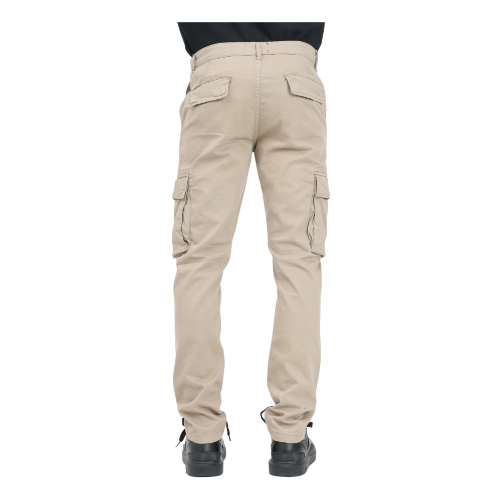 Lyle & Scott Cargo Broek Upton Park Beige Casual Beige Heren