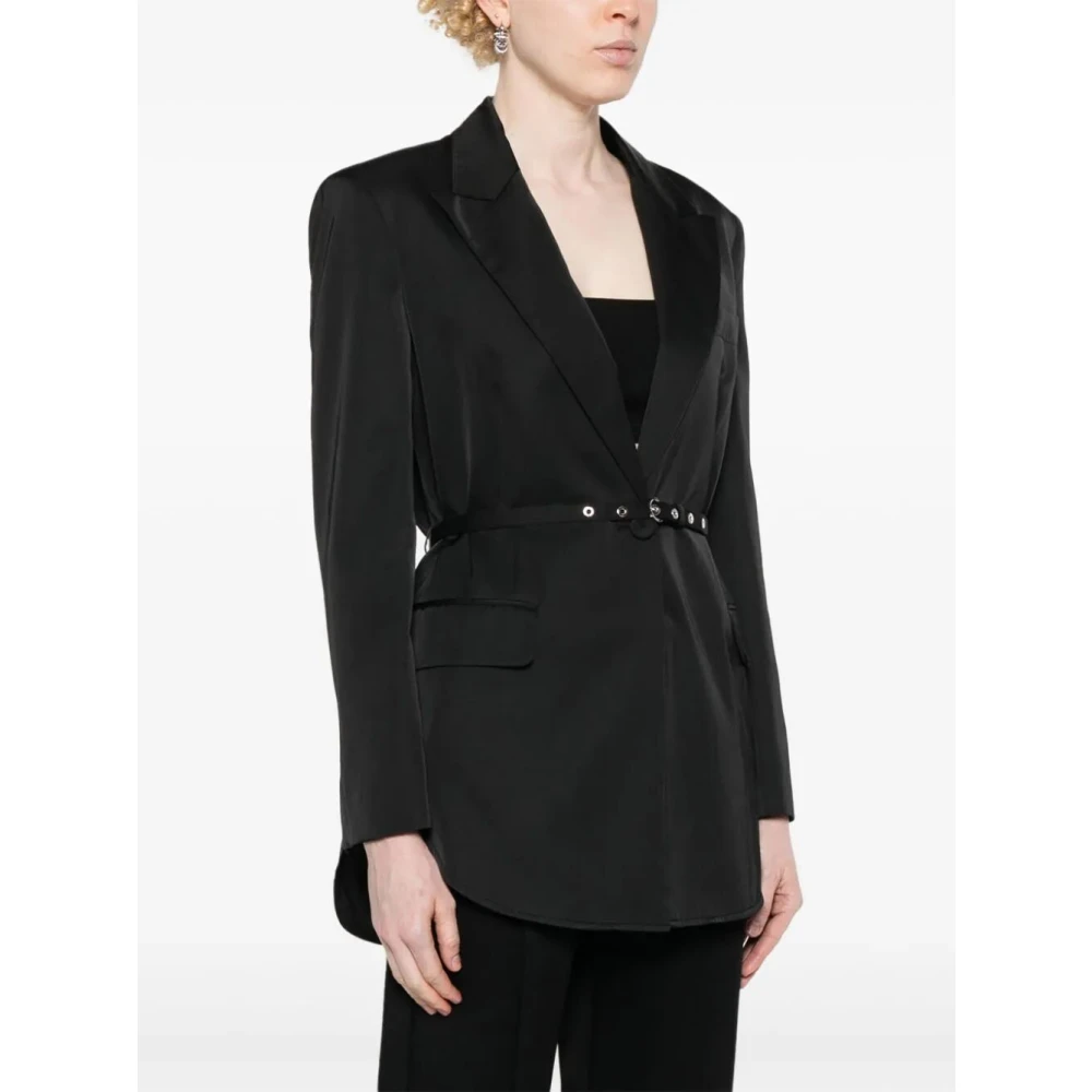 pinko Zwarte Goldeneye stijlvolle model zonnebril Black Dames