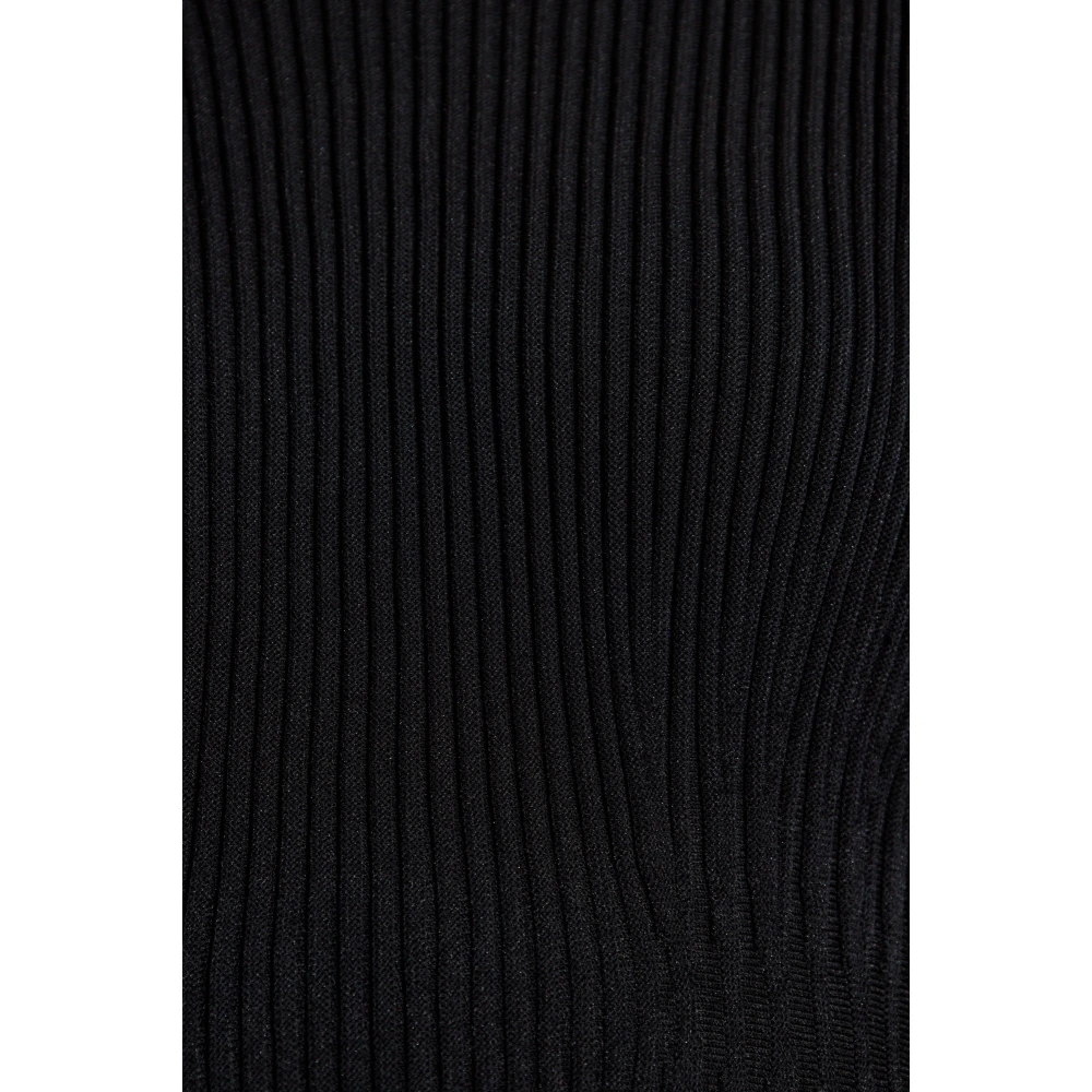Balenciaga Gestreepte jurk Black Dames