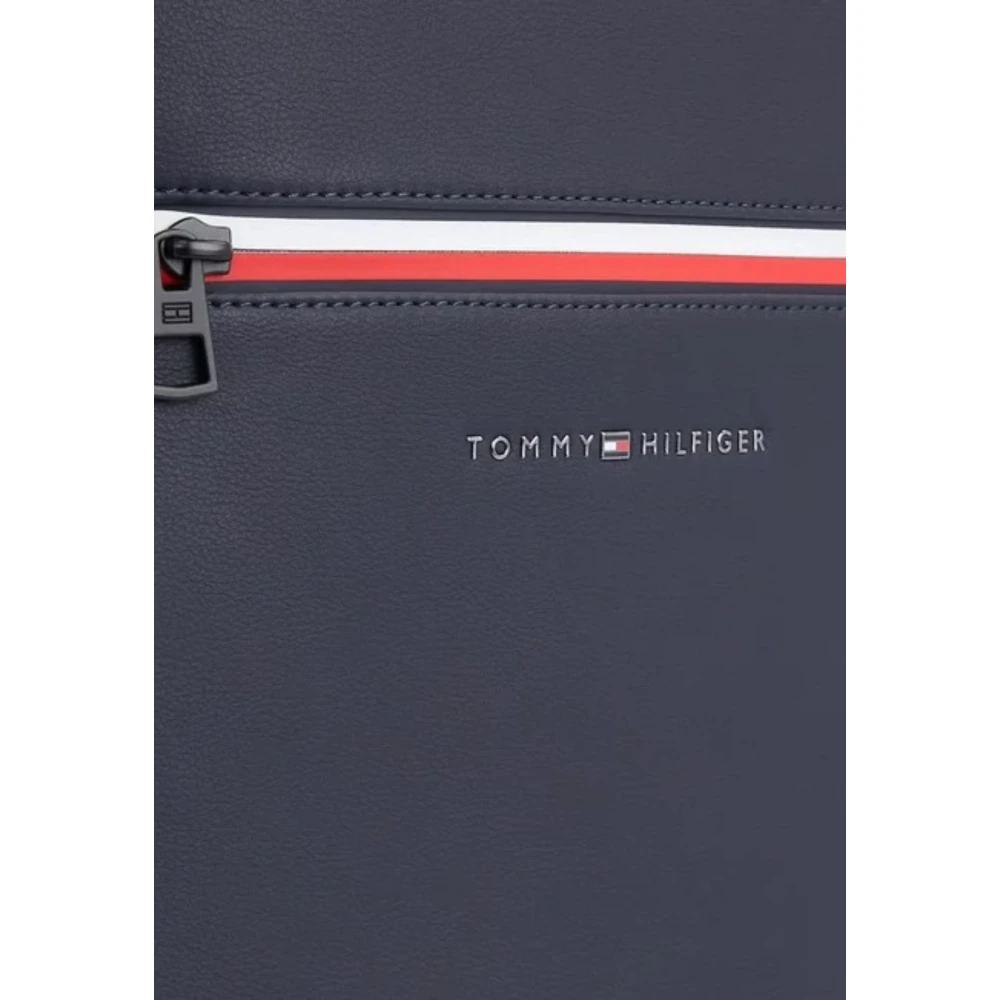 Tommy Hilfiger Essentiële Dome Rugzak voor Mannen Blue Heren