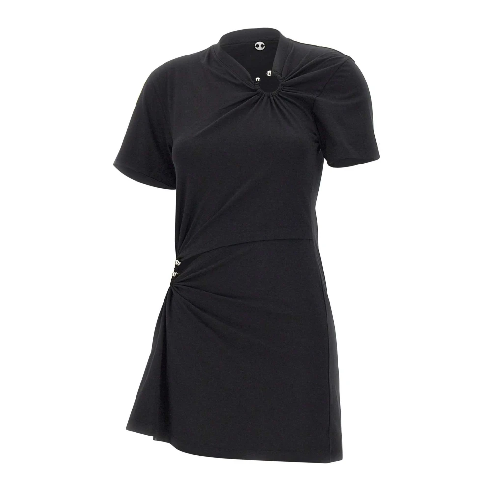 Rabanne Women's Black Short Dresses, Xs, Short Dress