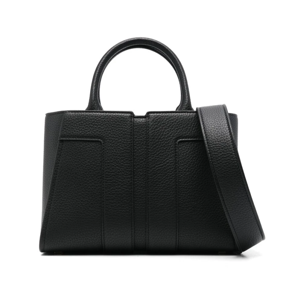 Elisabetta Franchi Zwarte Kliksluiting Handtas Black Dames