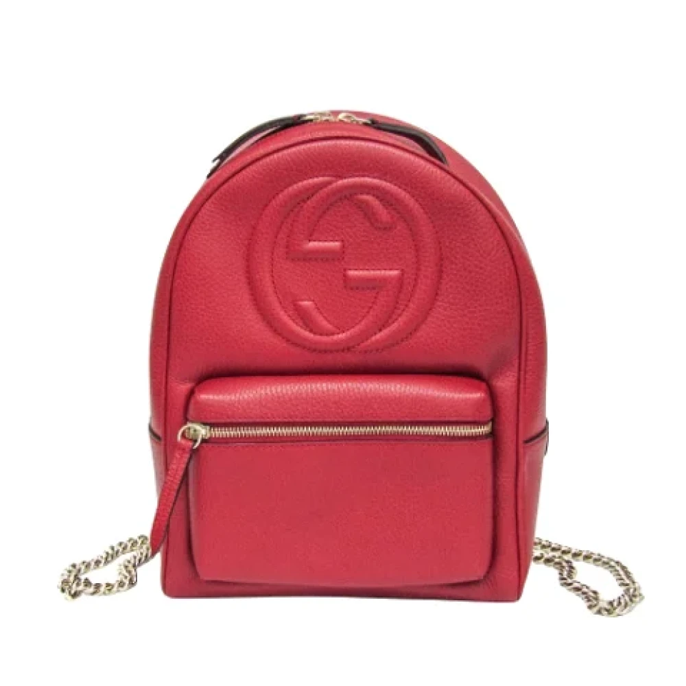 Pre-owned > Pre-owned Bags > Pre-owned Backpacks - - Gucci Vintage - Modalova