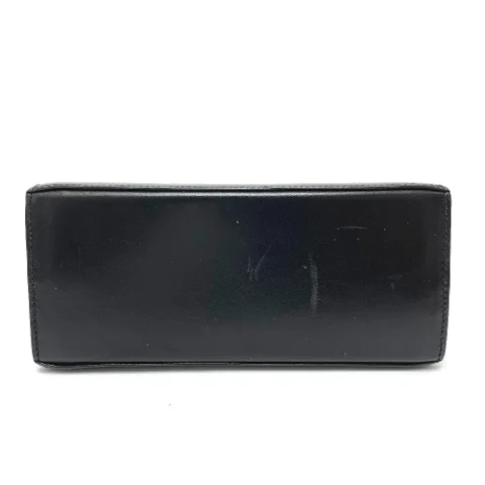Salvatore Ferragamo Pre-owned Leather handbags Black Dames