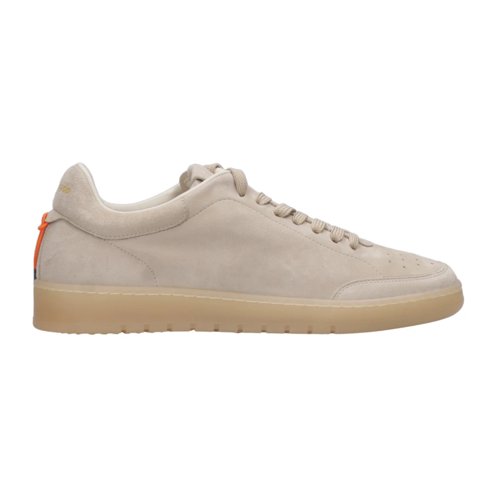 Barracuda Ivoor Suède Vintage Veterschoenen Heren Schoenen Beige