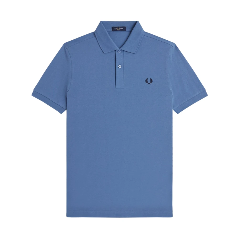 Fred Perry Men's Blue Polo Shirts, S, M6000 Polo Shirt