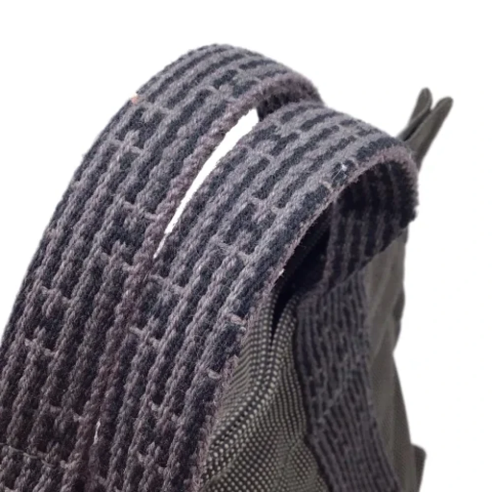 Hermès Vintage Pre-owned Canvas totes Gray Dames