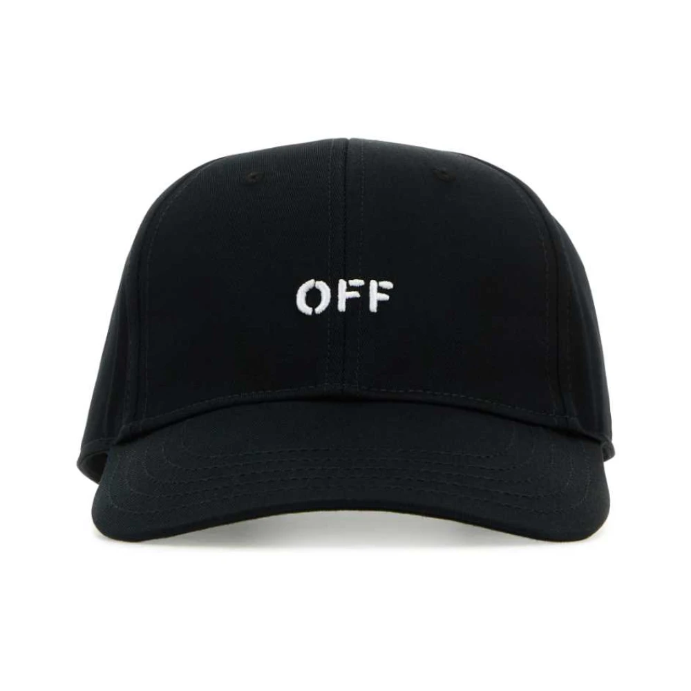 Off White Zwarte Baseballpet Black Heren