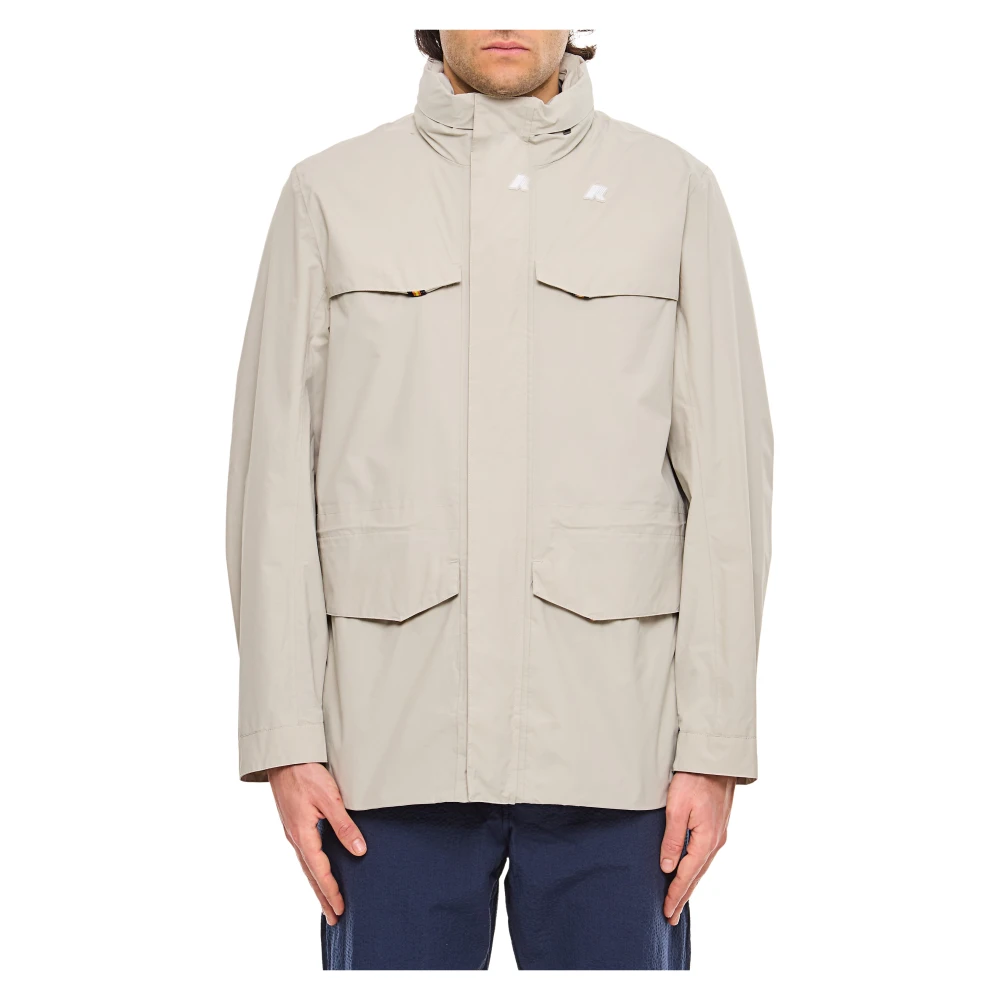 K-Way Mannelijk Beige Manuel Ottoman Jacket