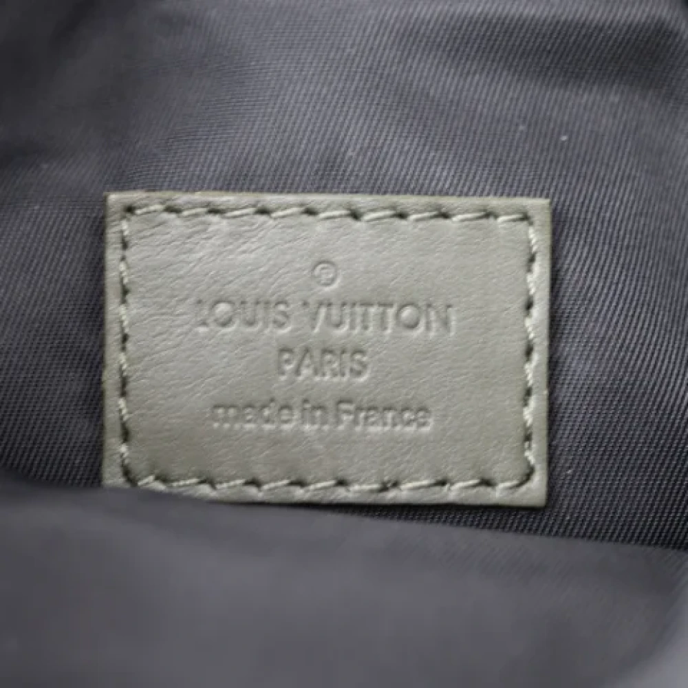 Louis Vuitton Vintage Pre-owned Leather shoulder-bags Black Heren