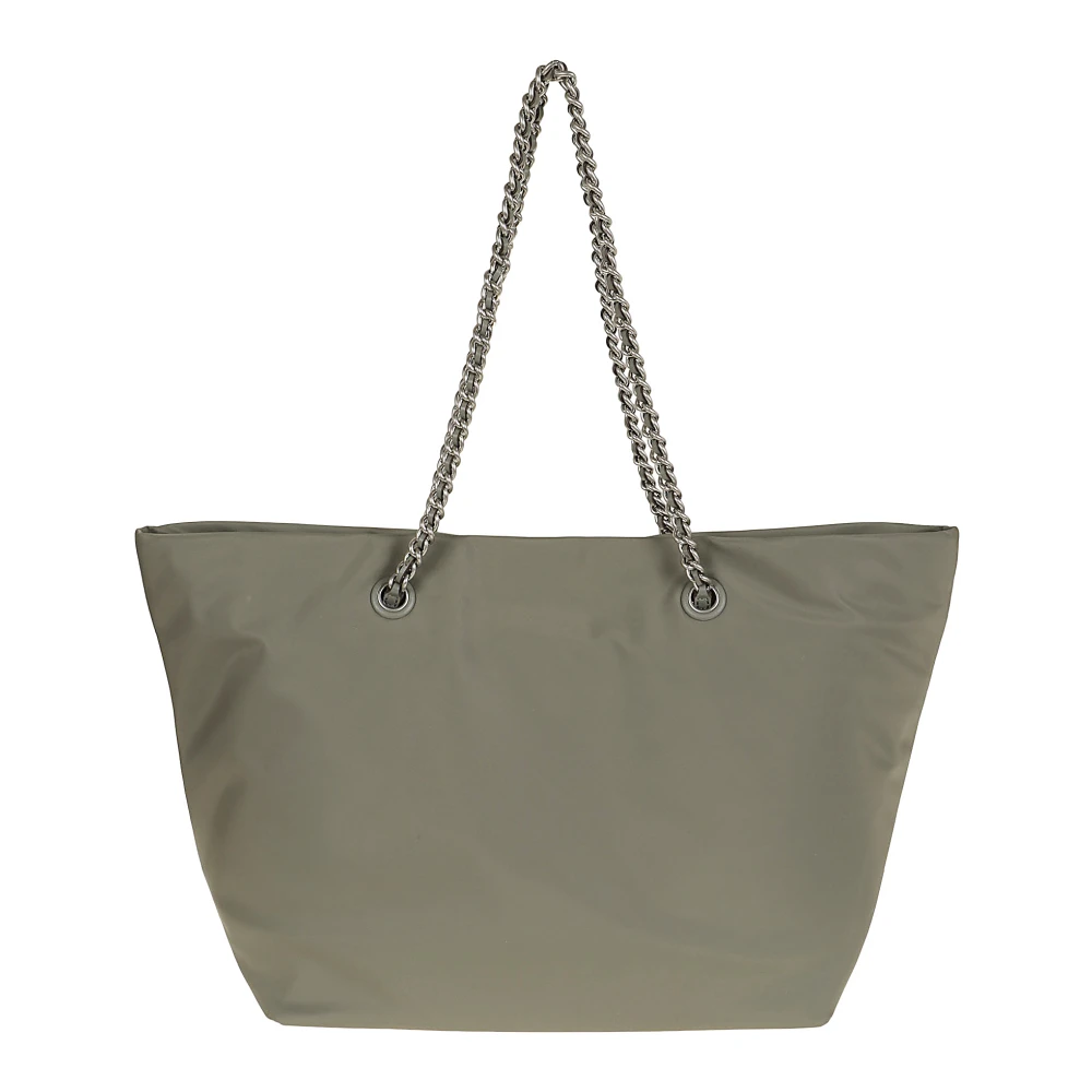 TORY BURCH Stijlvolle Grijze Shopper Tas Gray Dames