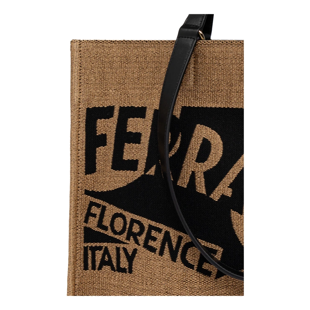 Salvatore Ferragamo Shopper type tas Beige Dames
