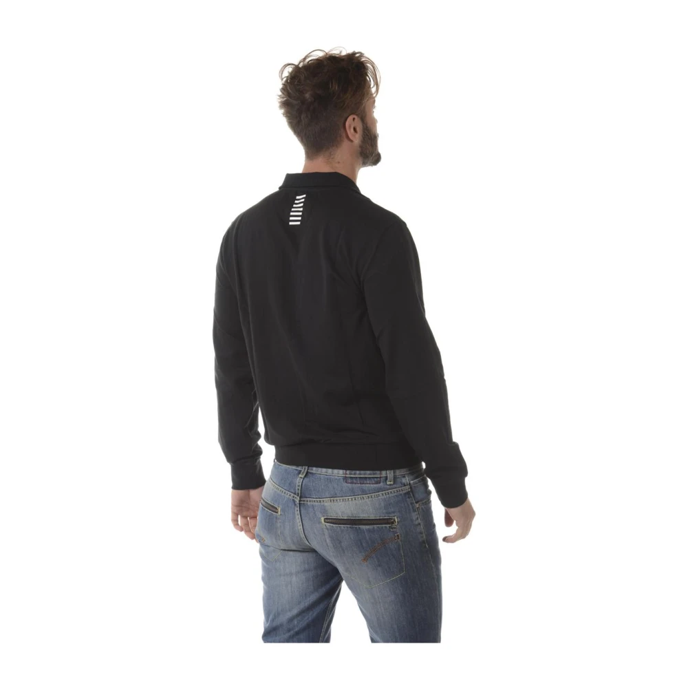 Emporio Armani EA7 Hoodie Black Heren
