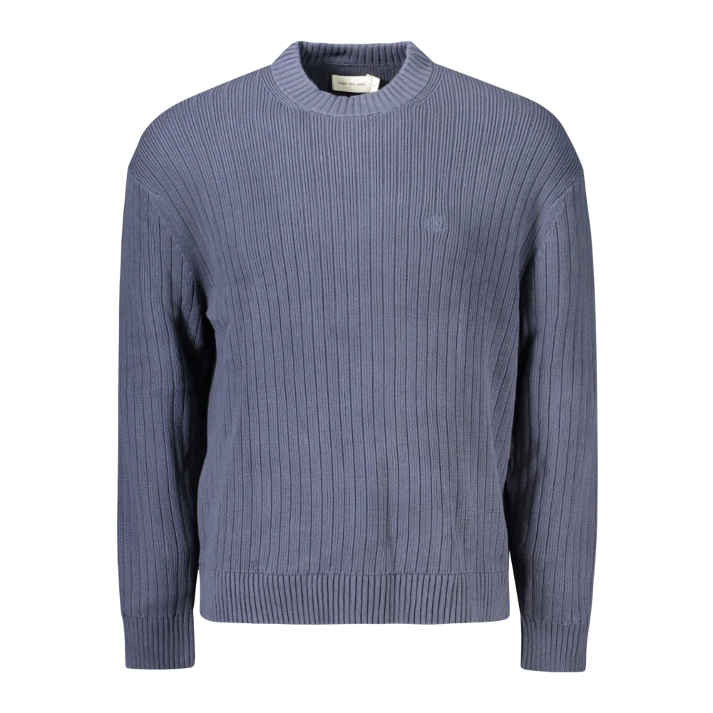 Calvin Klein Blauwe Herentrui met Lange Mouwen Blue Heren