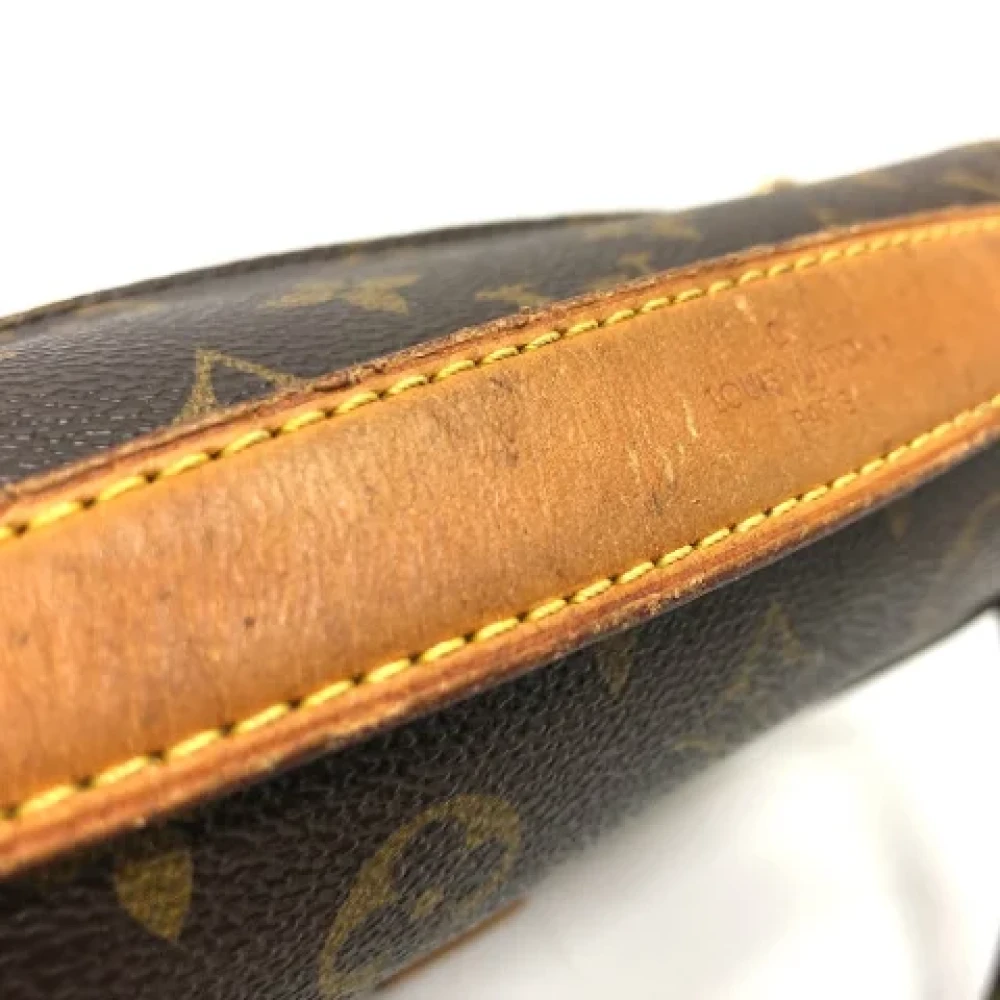Louis Vuitton Vintage Pre-owned Cotton louis-vuitton-bags Brown Dames