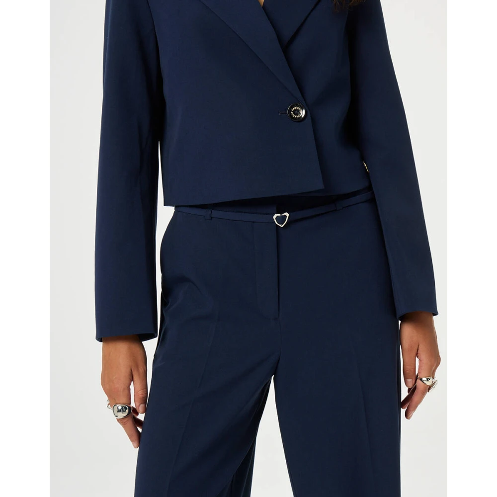 Fabienne Chapot Nelsan Broek Blue Dames