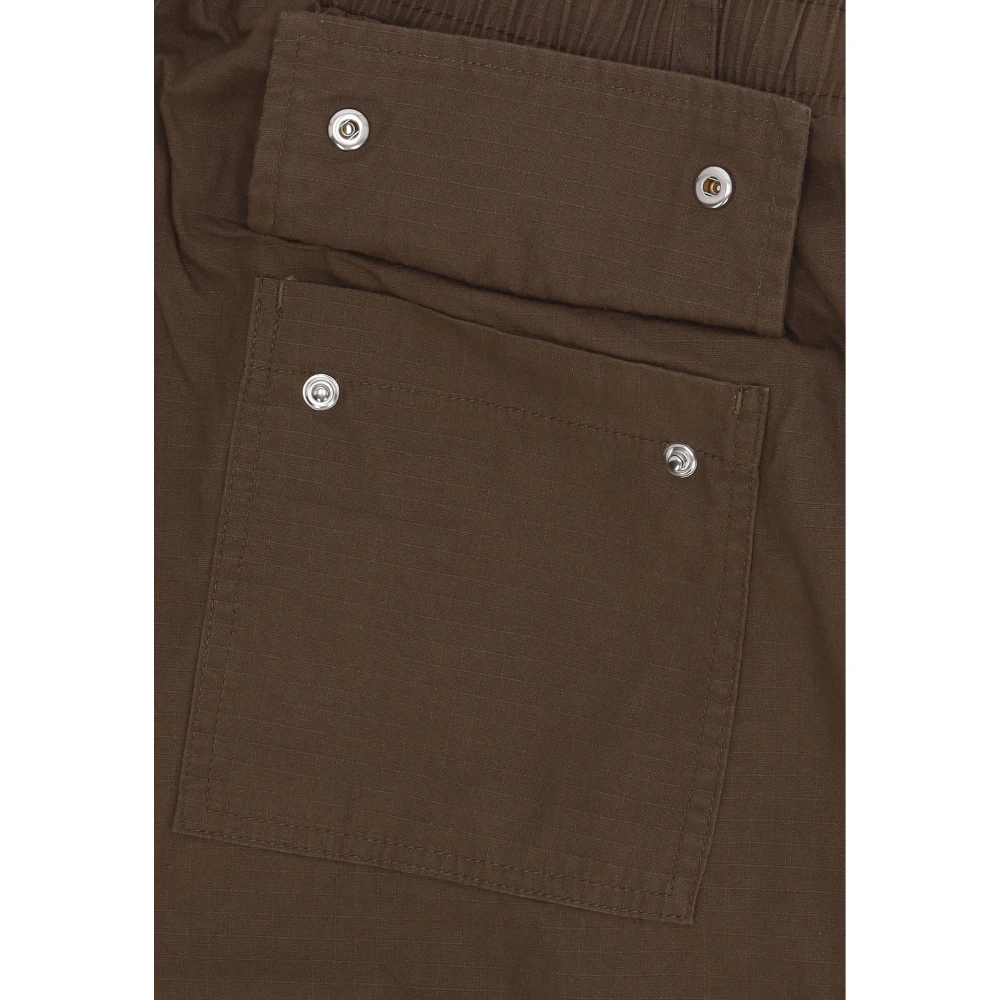 Dolly Noire Ripstop Baggy Cargo Broek Bos Nacht Green Heren