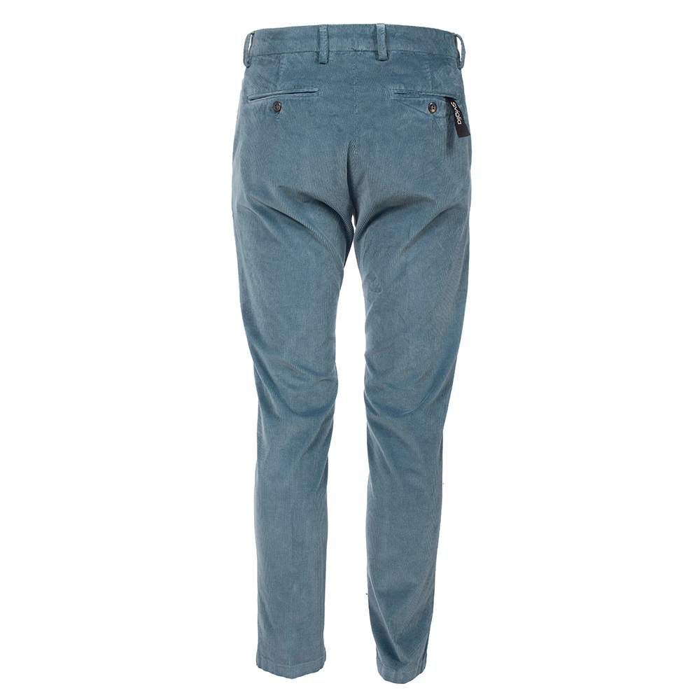 Siviglia Katoen Amerikaanse Stijl Broek Blue Heren