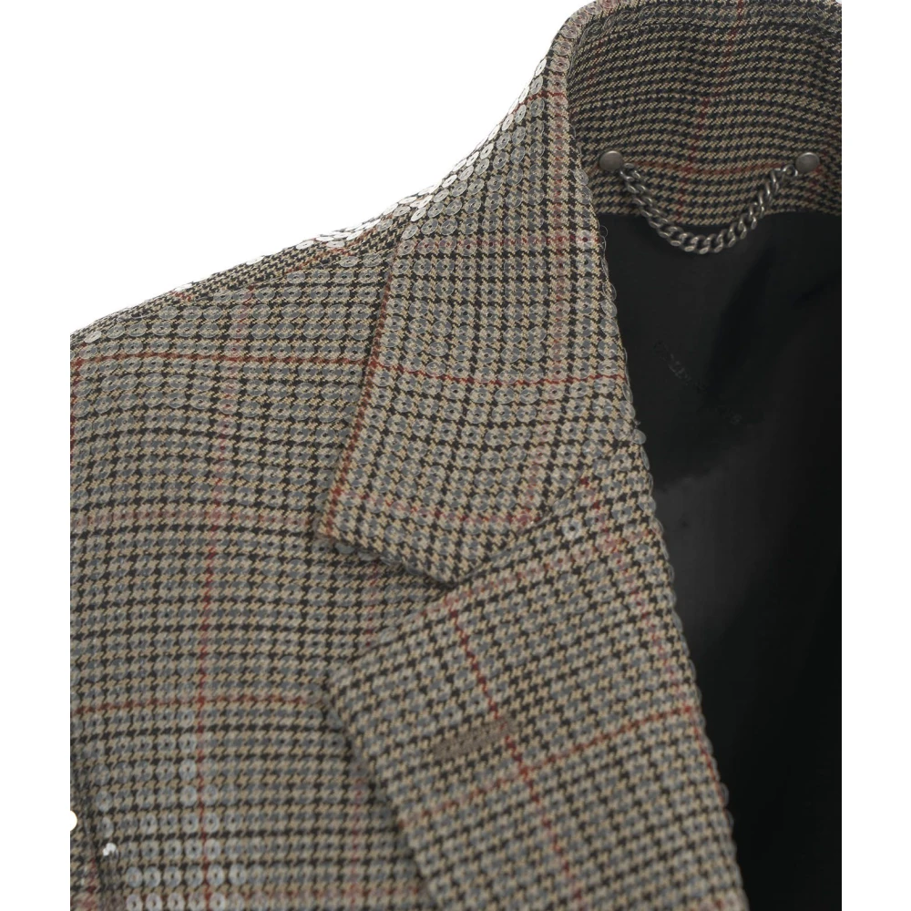 Golden Goose Bruine Sequin Blazer Aw24 Brown Dames