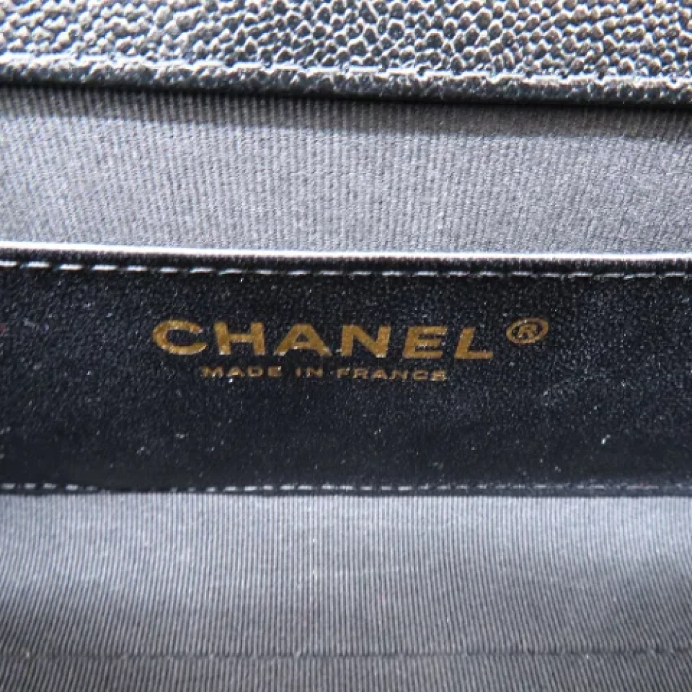 Chanel Vintage Pre-owned Fabric chanel-bags Black Dames