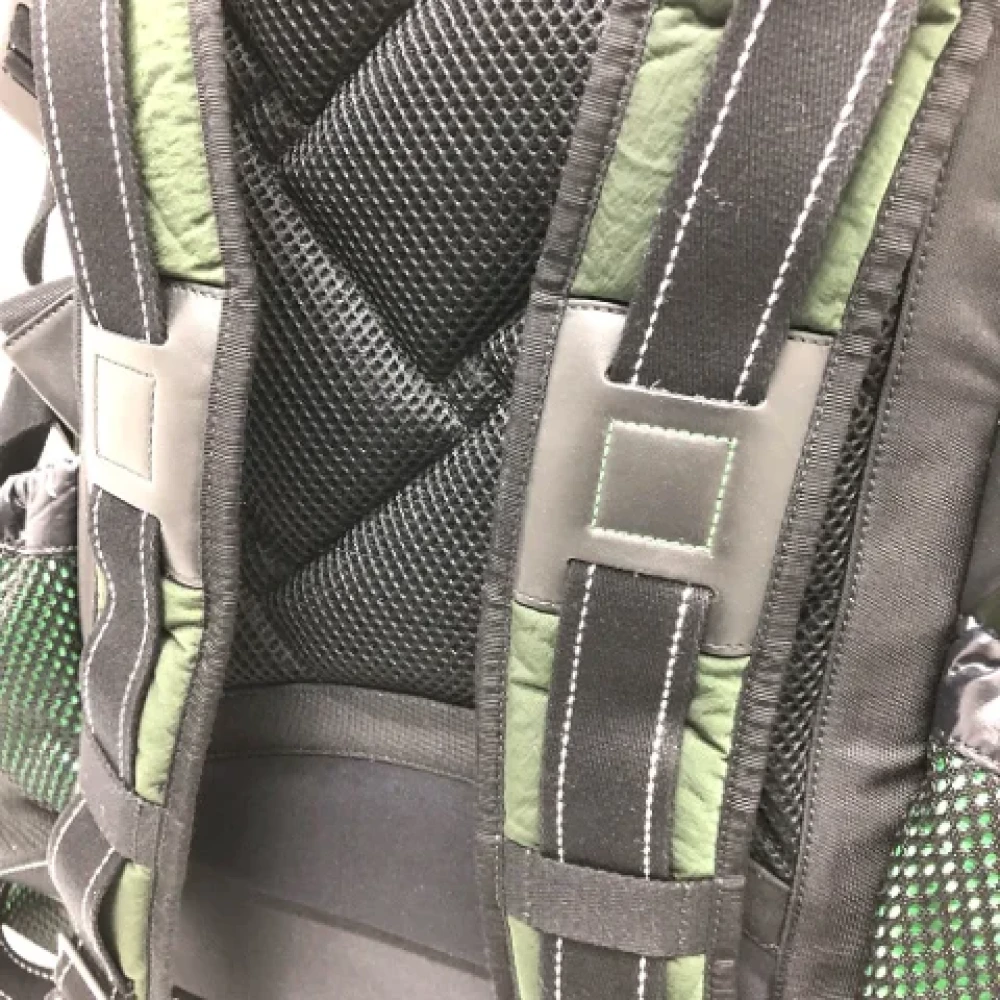 Bottega Veneta Vintage Pre-owned Fabric shoulder-bags Green Dames