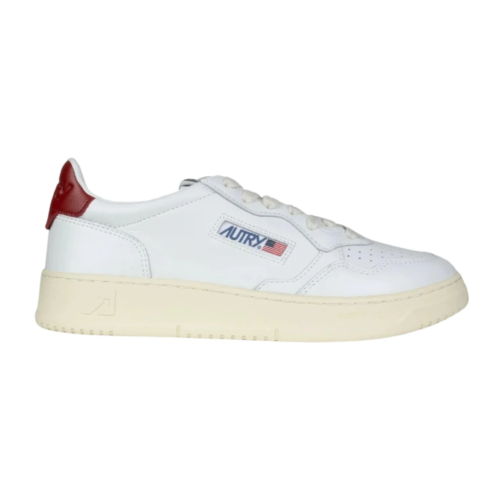 Autry White Aulm Ll21 - Male - Sneakers - 11 Uk - Shoes