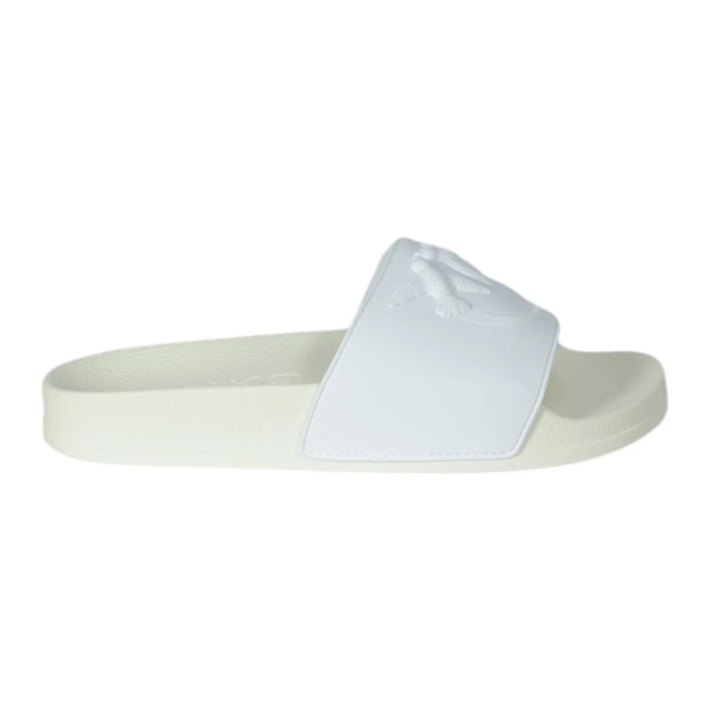 Pinko Uomo Bianco Scarpe, 41 Eu, New,