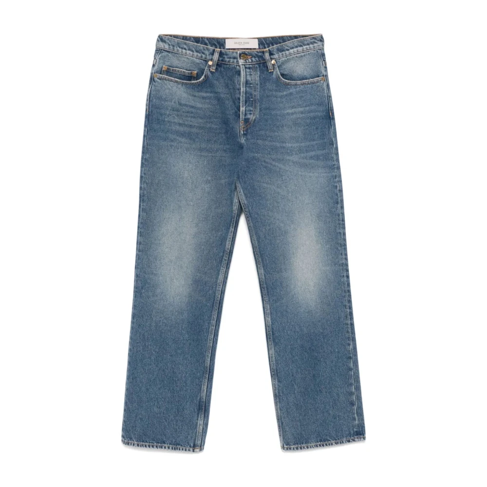 Golden Goose Loose Skater-Style Jeans Blue Heren