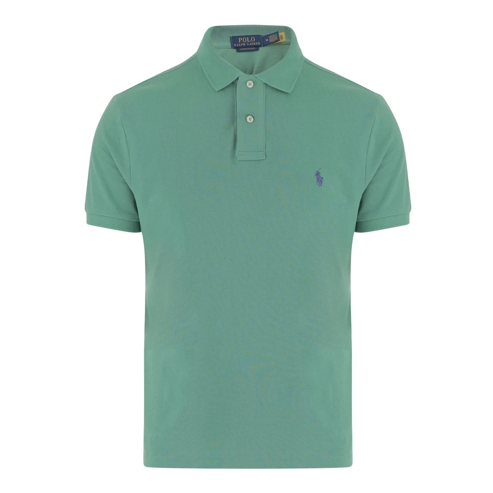 Polo Ralph Lauren Katoenen Klassieke Polo Shirt Groen Green Heren