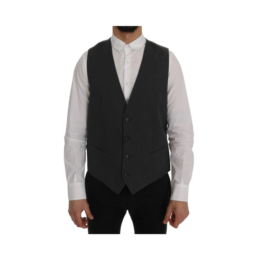 Suits > Suit Vests - - Dolce & Gabbana - Modalova