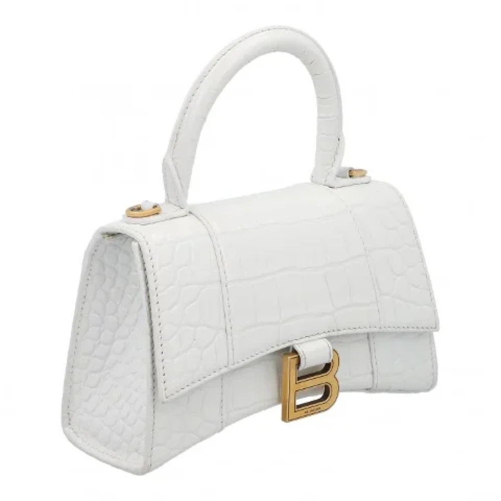 Balenciaga Vintage Pre-owned Leather crossbody-bags White Dames