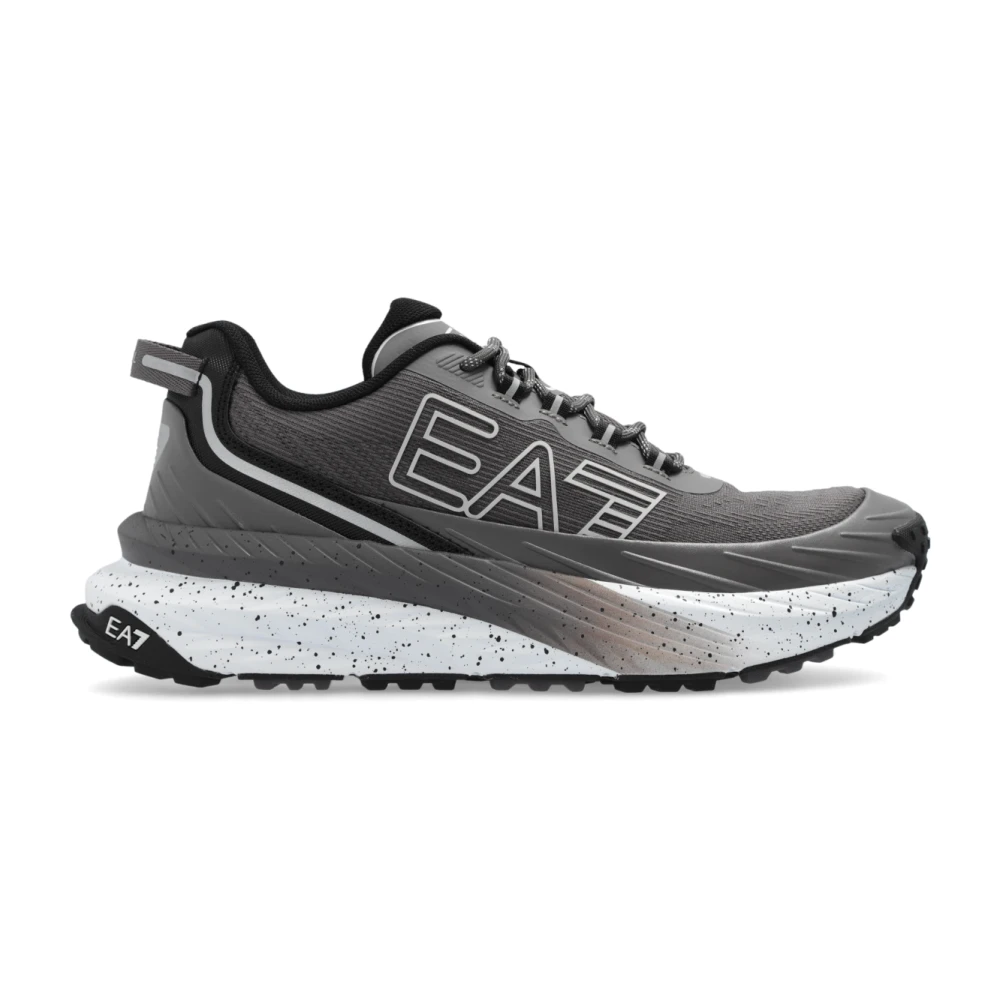 Emporio Armani Ea7 Hombre Gris - Zapatillas Deportivas Crusher - Shoes - 42 Eu - Zapatillas Deportivas Crusher